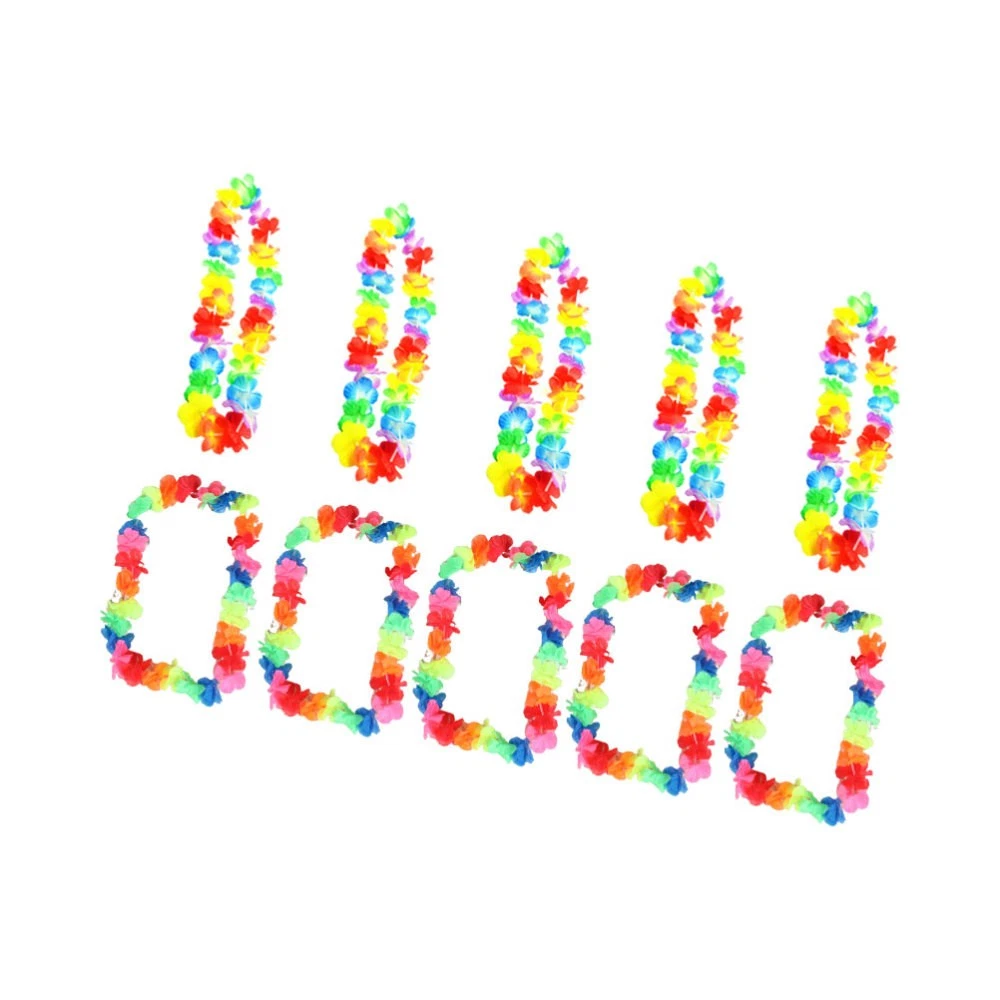 VETEMENTS 10 PEZZI Ghirlanda Girasole Bambino Ghirlanda Hawaiana Decorazioni Collana