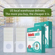 PLANT-BASED BLOOD SUGAR SUPPORT! tigerty Diabetic Relief Patch Natural Regulator