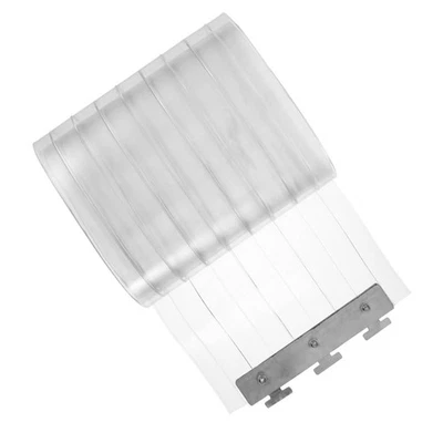 Rideau À Lanières En Plastique Pour Cuisine Rideaux Porte Bande Pvc - Photo 1/4
