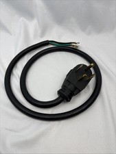 GE 4 Ft. Electrical Dryer Cord 4 Prong Plug 30 AMP Heavy Duty 250V