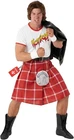 Men`s Official WWE Rowdy Roddy Piper Costume Elite Roddy Wrestler Halloween
