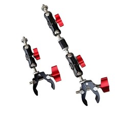 Super Clamp with Magic Arm Dual Ball Head Camera Mount for DSLR Monitor Light