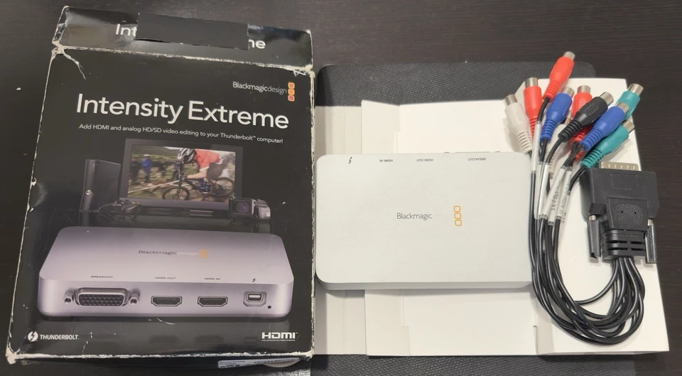 BLACKMAGIC интенсивности экстремальный HDMI и аналоговый захват и воспроизведение устройство с кабелями - Изображение 2 из 4