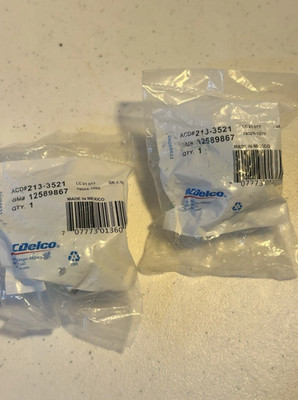 2PC Genuine 213-3521 Knock Sensor 12589867 Fit Chevy Silverado Express