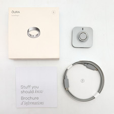 Oura Ring 4 Smart Ring Activity Tracker - Size 6 - JZ90-54217-06 - Silver