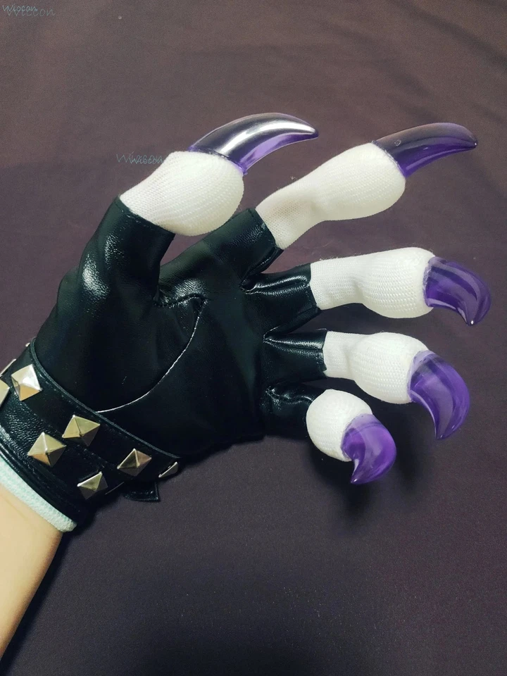 Guantes Peludos Fursuit Patas Kigurumi Cosplay Guantes Bestia Prendas de Mano Garra Multicolor Foto 2 de 4