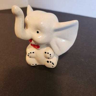VTG 4'' Elephant Figurine Nose Up