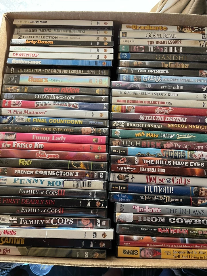 #6 1970's Classic DVD Lot YOU PICK CHOOSE $5 Total Shipping See Menu Bar - Image 2 of 4