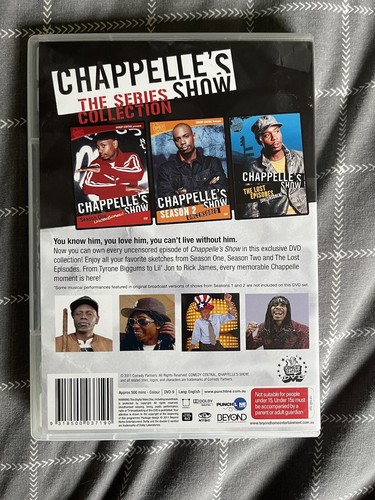 CHAPPELLE'S SHOW - THE COMPLETE TV SERIES DVD DAVE CHAPPELLE season 1 2 3 - Picture 2 of 7