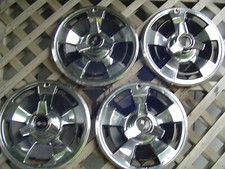 1966 66 Chevrolet Chevy Vette Corvette Hubcaps Wheel Covers Vintage Classic Rim