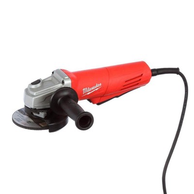 Milwaukee Angle Grinder 11-Amp 4-1/2'' Adjustable Handle Position Spindle Lock