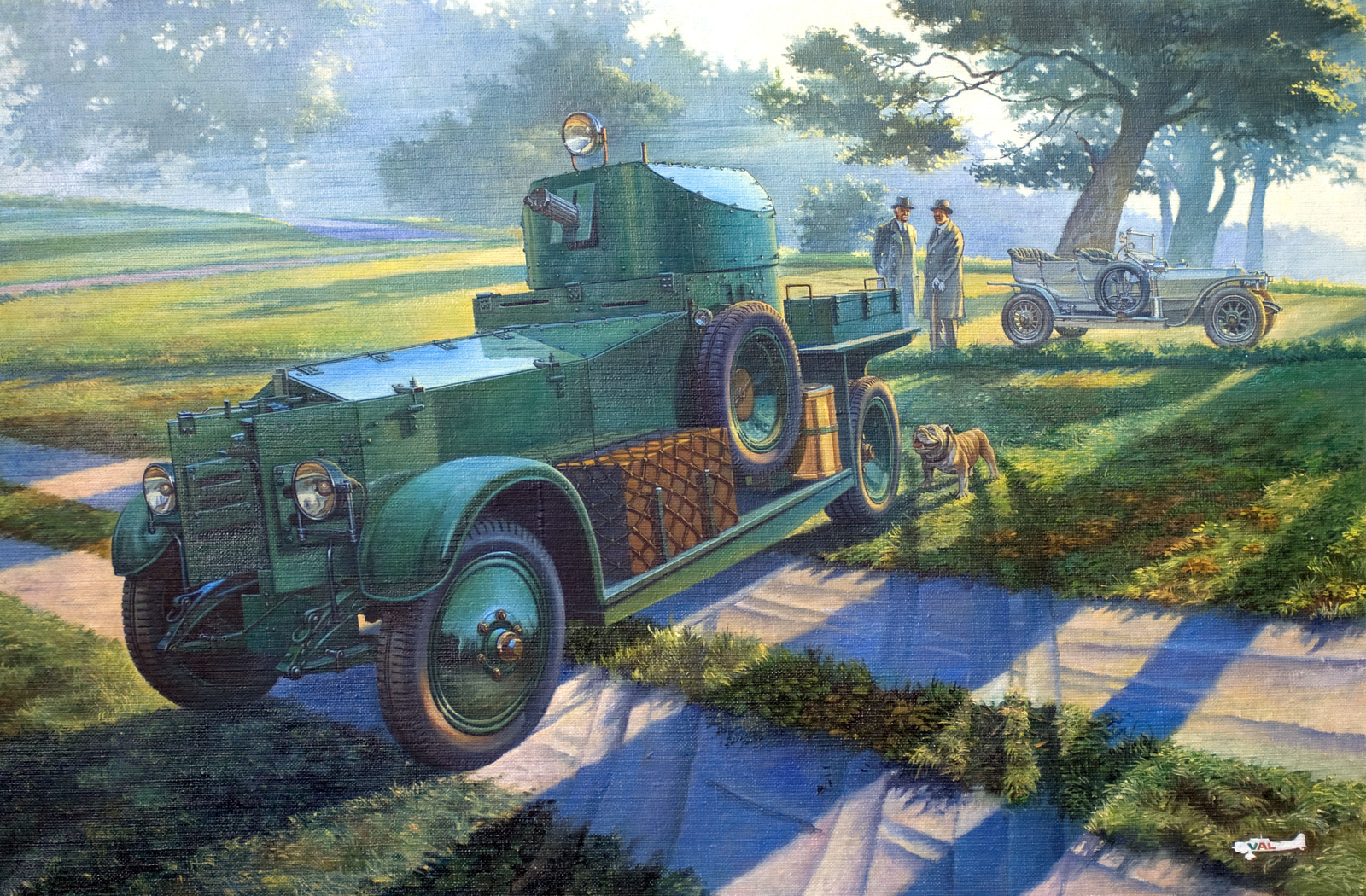 Roden 801 - 1:35 WWII British Armoured Car Pattern 1920 Mk.I - New