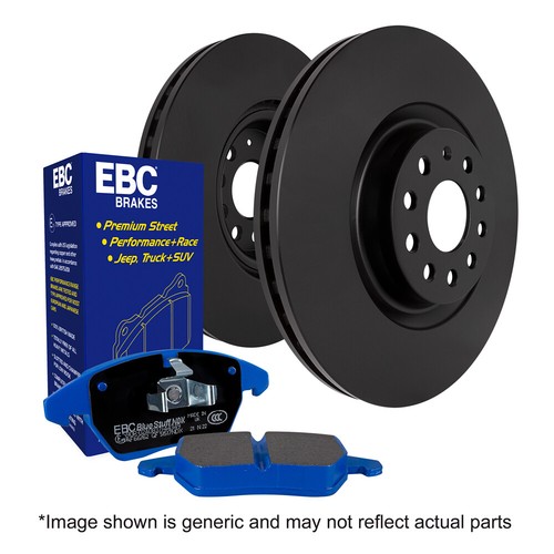 Ebc Blue Stuff Brake Pad And Rotor Kit 303mm Front For Nissan Pd04kf634 