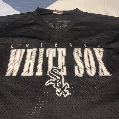 Vintage Mike Caruso Chicago White Sox Trikot Herren Gr. XL 90s Sport Attack - Bild 2 von 5