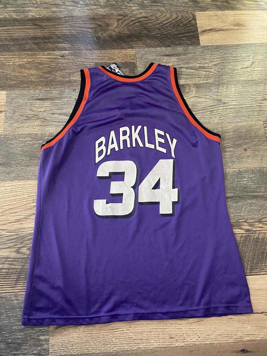 MENS VINTAGE CHAMPION PHOENIX SUNS CHARLES BARKLEY JERSEY 48 MENS VINTAGE CHAMPION PHOENIX SUNS CHARLES BARKLEY JERSEY 48