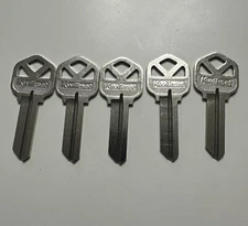 5 Kwikset Key Blanks KW1 Keyway Original
