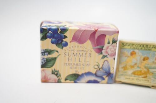 Scarborough & Co Crabtree & Evelyn Summer Hill Perfumed Bar Soap 3.5 oz 1.4 Lot - Picture 2 of 4