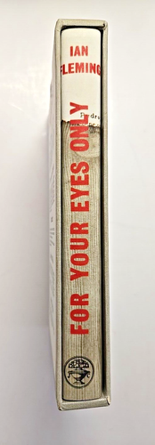 Vintage For Your Eyes Only Buch von Ian Fleming Erstausgabe Bibliothek HC mit Hülle - Bild 2 von 5