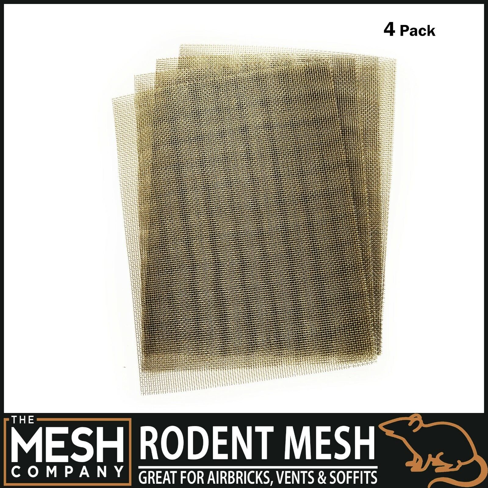 Stainless Steel Rodent Airbrick Vent Mesh (1mm Hole) A4 & A5 Sheets - UK Made - Picture 13 of 15