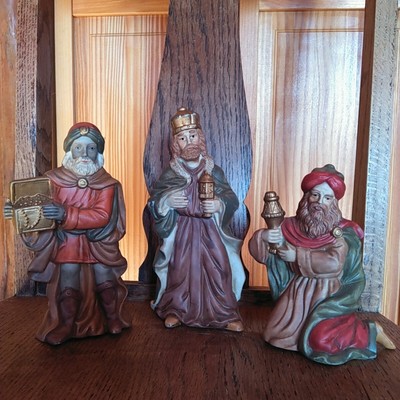 Vintage House of Lloyd 1989 1988? Renaissance Nativity 3 Pieces Magi Wise Men