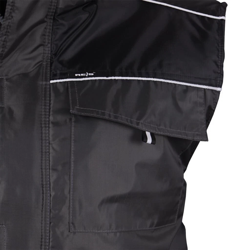Chaleco de trabajo chaleco chaleco profesional ropa de trabajo azul negro talla M - XXXL NUEVO EXCELENTE