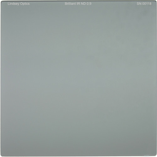 New Lindsey Optics 4x4" Brilliant IR ND 0.9 Filter With Anti-Reflection Coating - Picture 1 of 3