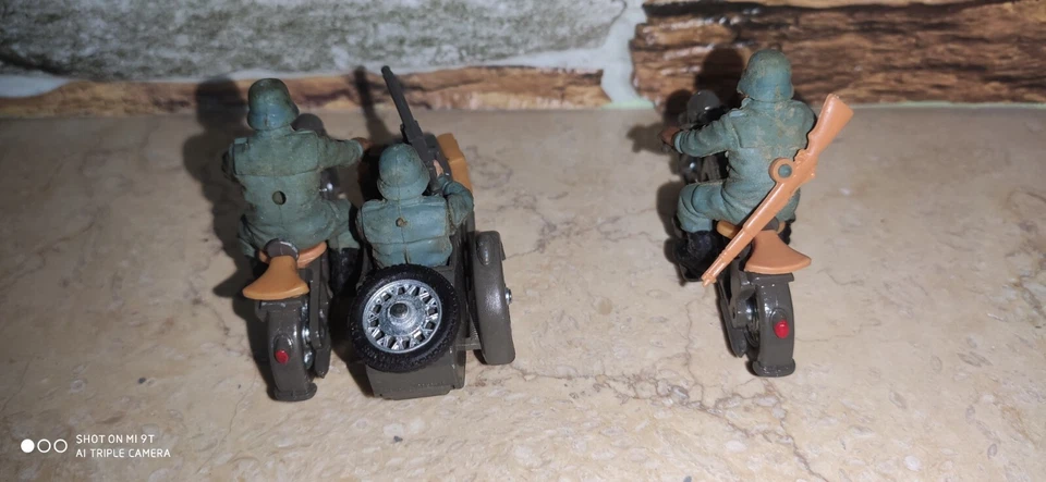 Lotto Sidecar  e moto Militari Tedesche anni 60 - Immagine 3 di 3