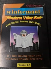 wInformant Windows Utility Pack Version 2.0 Factory Sealed Software