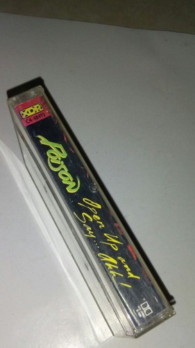 POISON OPEN UP AND SAY AHH..1988 CASSETTE Tape CAPITOL - Picture 2 of 3