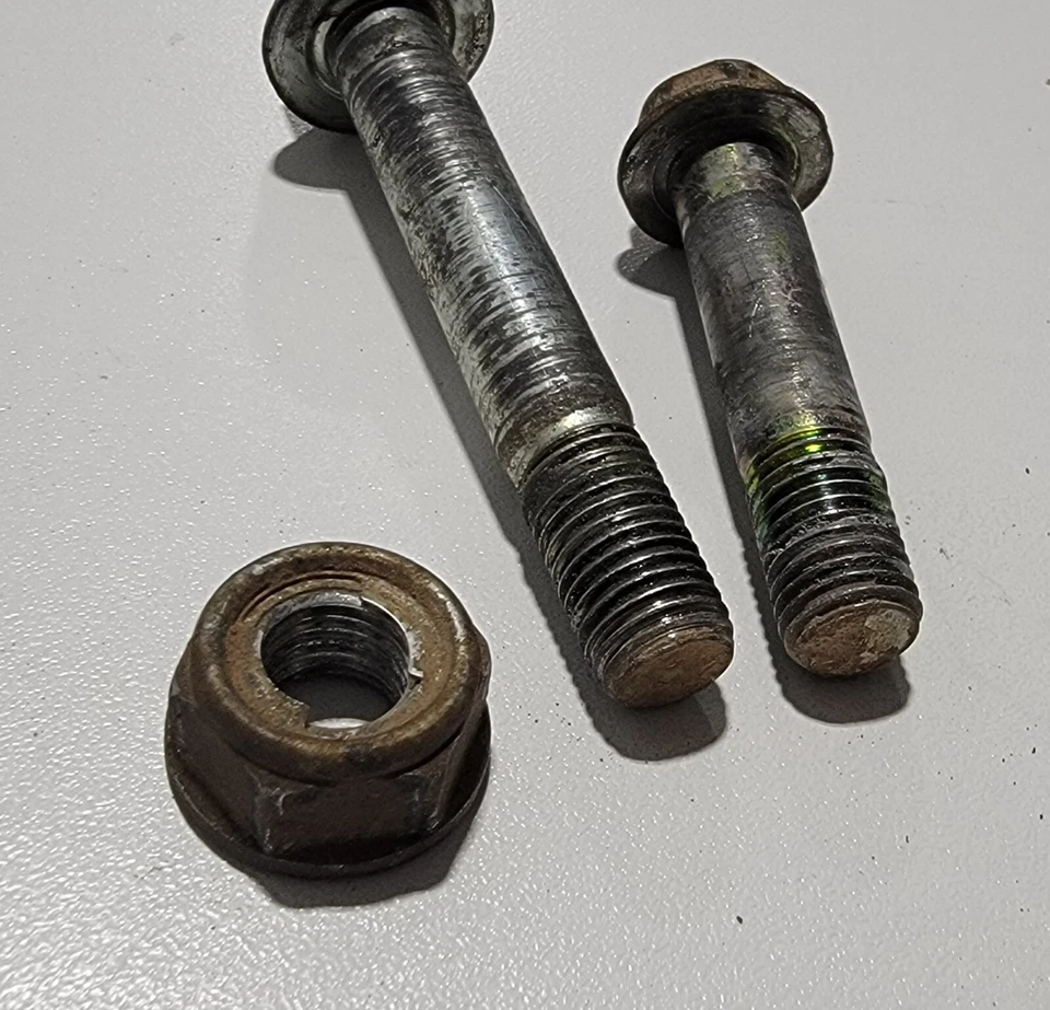 Parafusos de montagem monoshoque suspensão traseira 1995 Honda XR600R XR 600 95 XR600 - Imagem 3 de 4