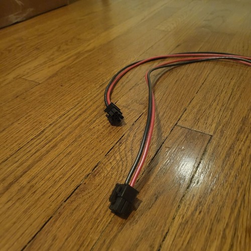 (4 LOT) 6Pin to 6Pin 14AWG 28" Breakout Board PSU to PCIe Riser Card Power Cable - Picture 2 of 3