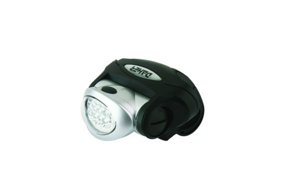 Faro delantero de bicicleta 8 Leds Pilas incluidas
