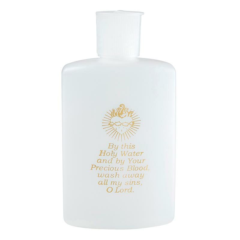4 oz Holy Water Bottle - Flip Top - G1105