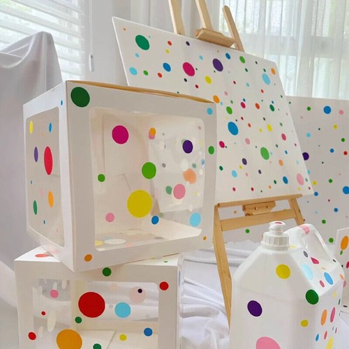8/13/25/50mm Colour Sticker Dots Adhesive Round Labels Circular Scrapbooking AU - Picture 3 of 214