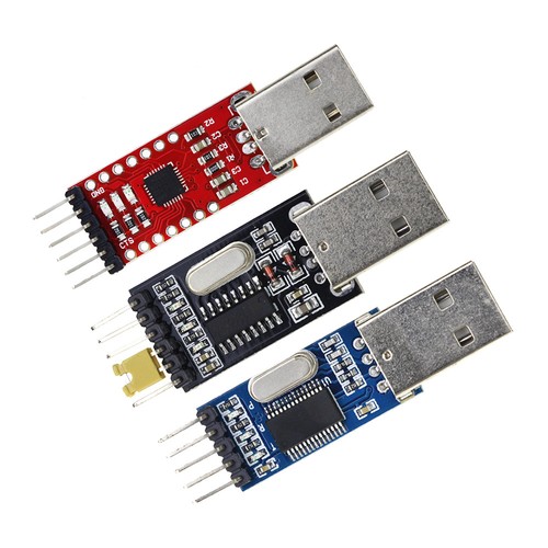 3pcs USB to TTL Module 1pc PL2303 + 1pc CP2102 + 1pc CH340 USB UART Module - Imagen 4 de 7