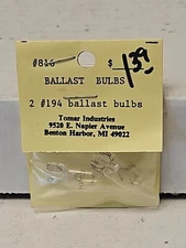 Tomar Industries 816 2 #194 Ballast Bulbs
