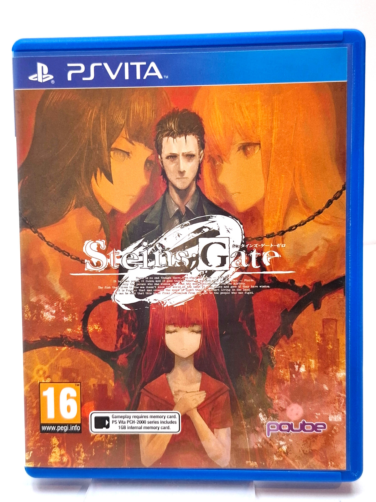 PS Vita - Steins ; Gate 0 - Jeu Playstation - Avec OVP