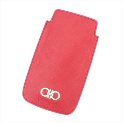 iPhone・スマホケース FERRAGAMO GANCINI PHONE POUCH Salvatore Ferragamo iPhone 6 Case Ganchini Red Woman
