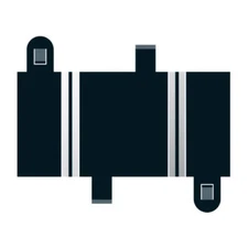 Scalextric C8236 Short Straight 3.07" (78mm) x2  1/32 slot car track