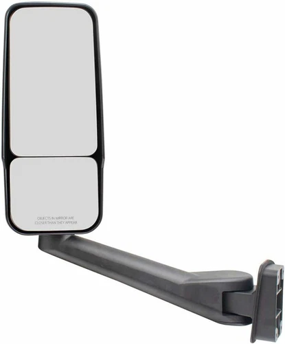 Fits 03-09 CV KODIAK MANUAL MIRROR PAINT TO MATCH BLACK W/O HEAT-LIGHT 03-09 G L