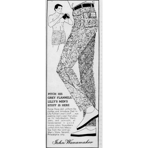 Vintage 1960s Yellow and Orange Floral Pulitzer Jeans, Lilly Pulitzer Men’s Stuf - Picture 11 of 11