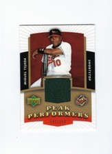 MIGUEL TEJADA 2004 UD PEAK PERFORMERS GOLD GAME JERSEY #PP-MT NRMT UPPER DECK