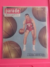 CHARLIE TYRA LOUISVILLE basketball PARADE magazine Oakland Tribune Dec 1956