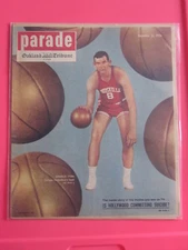 CHARLIE TYRA LOUISVILLE basketball PARADE magazine Oakland Tribune Dec 1956