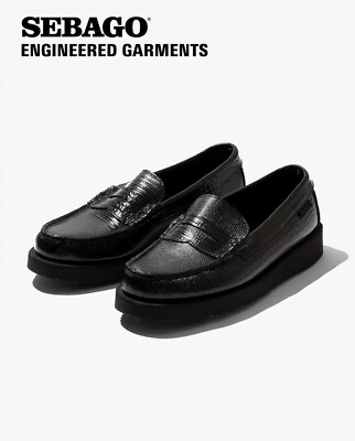Size 8 - Engineered Garments x Sebago Loafer Black | eBay Size 8 - Engineered Garments x Sebago Loafer Black | eBay