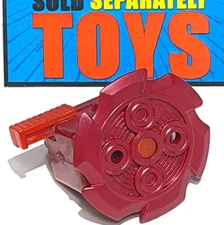 Transformers Beast Wars Fox Kid Rhinox SAW BLADE disc red projectile weapon part