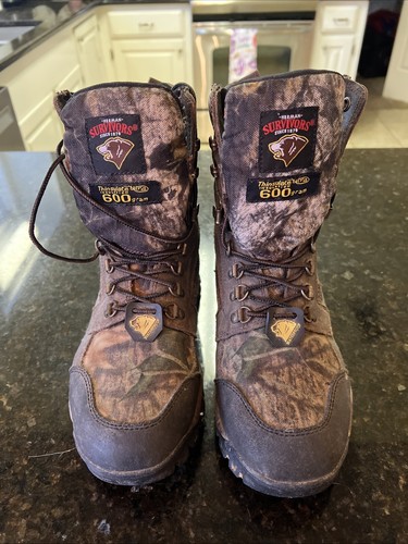 Botas camufladas Herman Survivors Thinsulate 600 gramos aisladas impermeables para hombre 8W