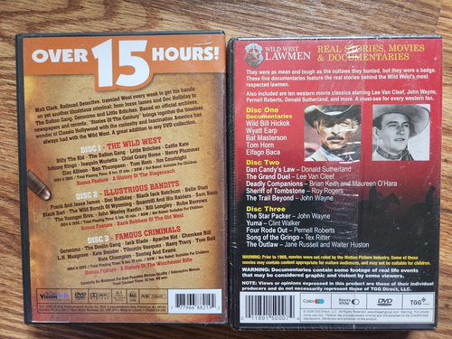Stories of the Century and Wild West Lawmen - 6 DVDs - TV series and documentary - Picture 2 of 2