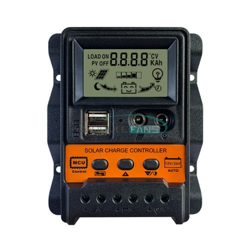 PWM Solar Charge Controller Regulator 10A 20A 30A 12V 24V USB 5V Output, - Picture 10 of 44