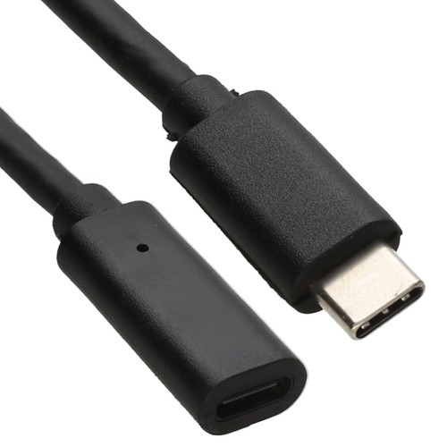 USB Type C Extension Cable Male Plug to Female Socket Charging & Sync